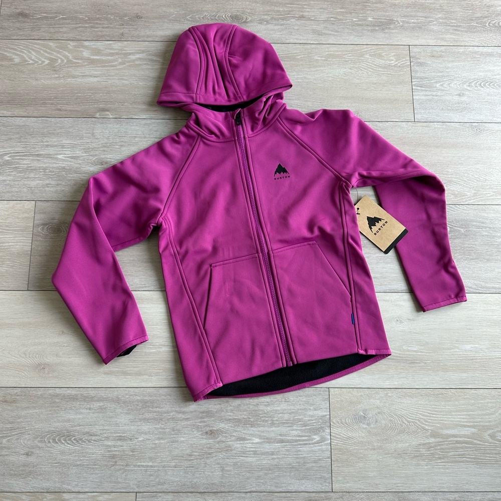BURTON CROWN WEATHERPROOF FULL-ZIP FLEECE JACKET KIDS' girls size small - Picture 1 of 8
